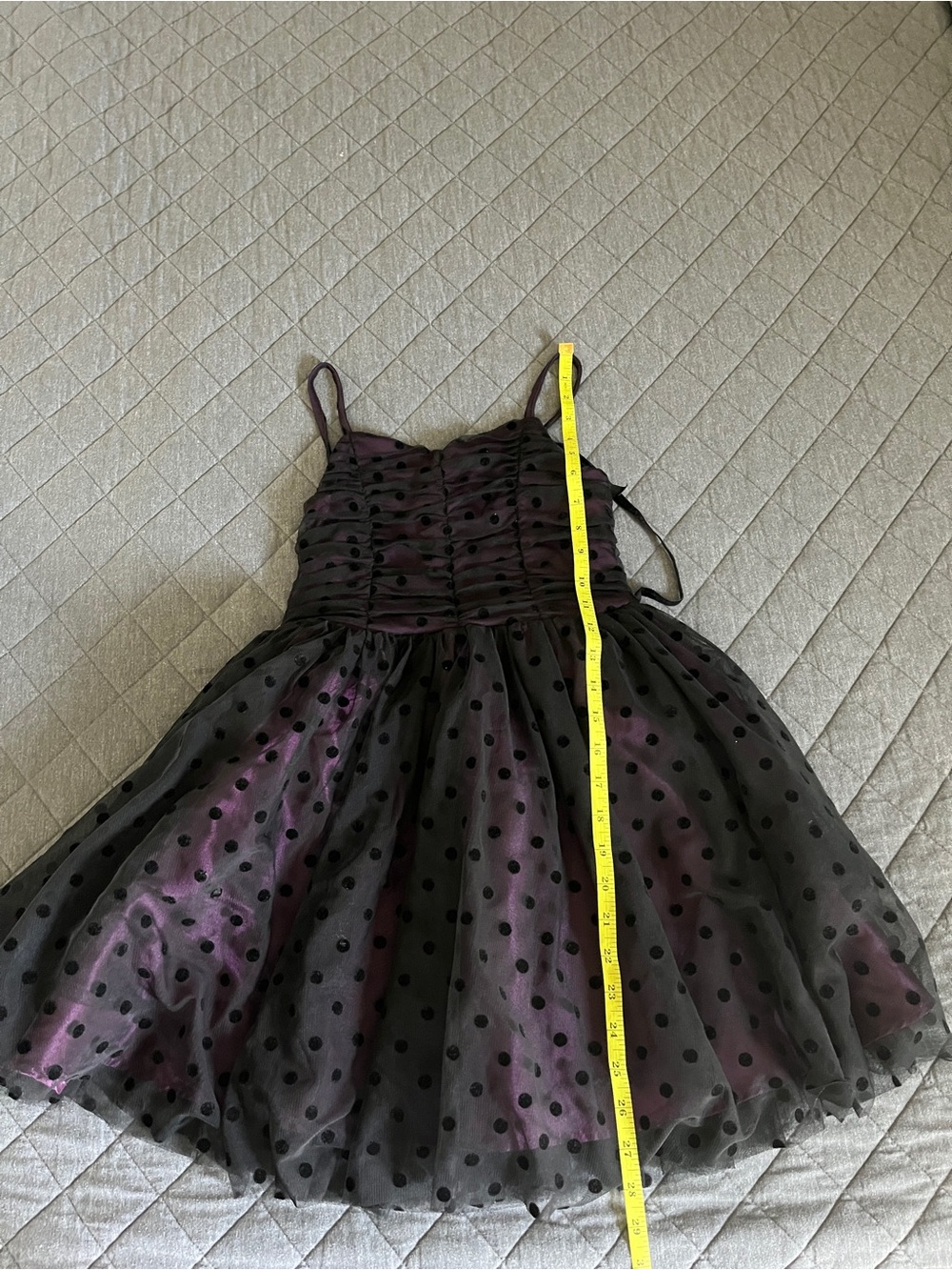 Zunie Plum Purple Spaghetti Strap Dress